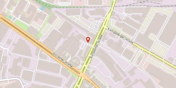 Karte der Umgebung von Ronsdorfer Str. 77a, 40233 Düsseldorf