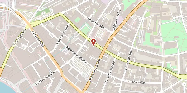 Karte der Umgebung von Richard-Wagner-Straße 17, 66111 Saarbrücken