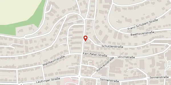 Karte der Umgebung von Raidenstraße 50, 72458 Albstadt