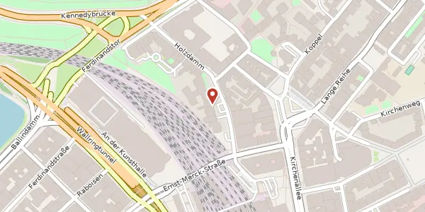 Karte der Umgebung von Holzdamm 36, 20099 Hamburg