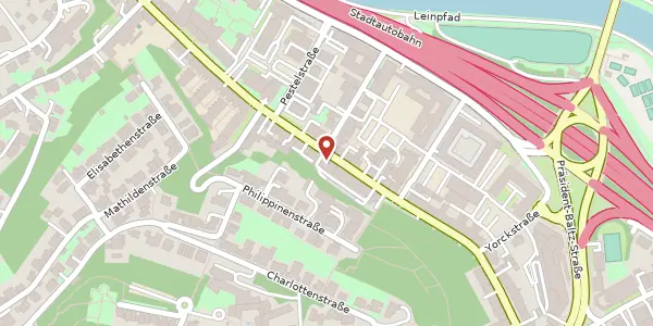 Karte der Umgebung von Talstraße 56, 66119 Saarbrücken