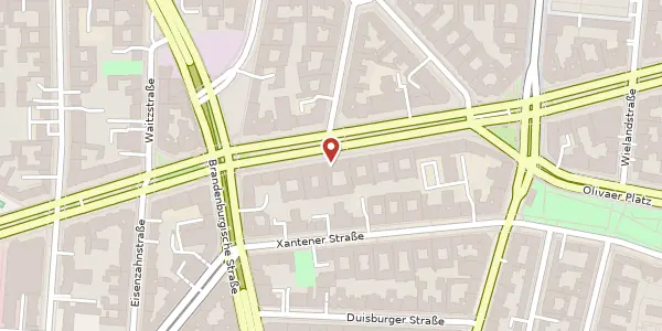 Karte der Umgebung von Kurfürstendamm 171, 10707 Berlin