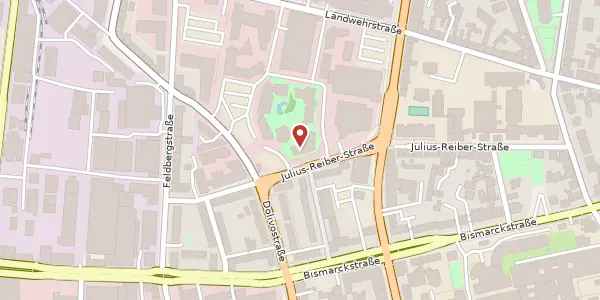 Karte der Umgebung von Julius-Reiber-Str. 17, 64293 Darmstadt