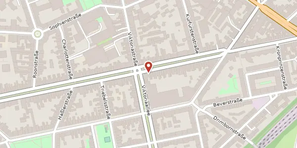 Karte der Umgebung von Oppenhoffallee 86, 52066 Aachen