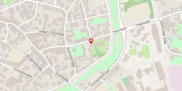 Karte der Umgebung von Thomästr. 70, 59494 Soest