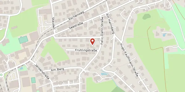 Karte der Umgebung von Frühlingstr. 17, 83209 Prien