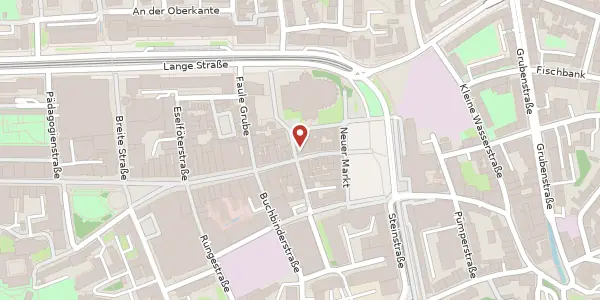 Karte der Umgebung von Kröpeliner Straße 92, 18055 Rostock