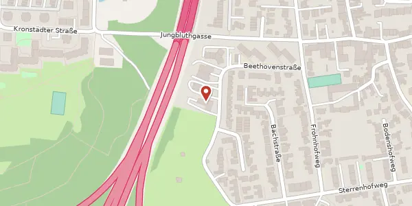Karte der Umgebung von Beethovenstr. 30, 50858 Köln