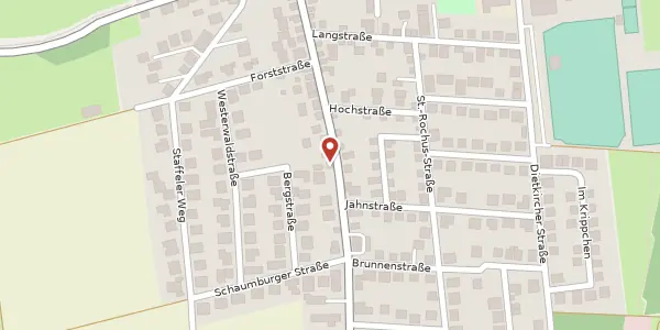 Karte der Umgebung von Limburger Straße 36, 65555 Limburg-Offheim