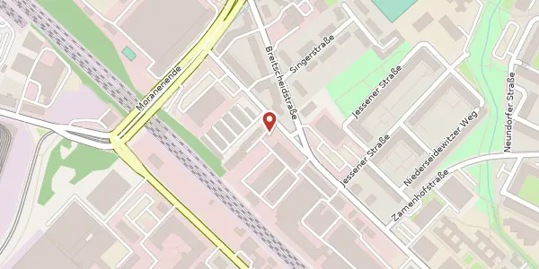 Karte der Umgebung von Wilhelm-Liebknecht-Straße 6, 01257 Dresden