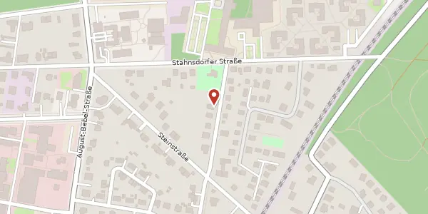 Karte der Umgebung von Rote-Kreuz-Straße 3, 14482 Potsdam