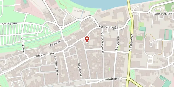 Karte der Umgebung von Fraunhoferstr. 32, 94315 Straubing