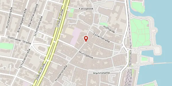 Karte der Umgebung von Wessenbergstraße 18, 78462 Konstanz