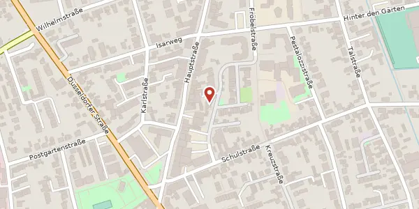 Karte der Umgebung von Montessoristr. 12, 40764 Langenfeld