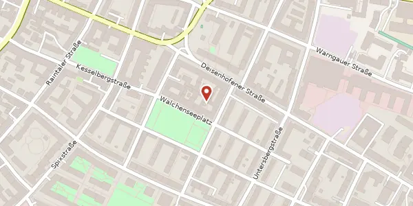 Karte der Umgebung von Walchenseeplatz 6A, 81539 München