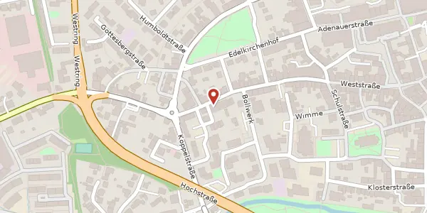 Karte der Umgebung von Weststr. 47 a, 59174 Kamen