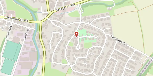 Karte der Umgebung von Keltenstraße 2, 74626 Bretzfeld-Bitzfeld