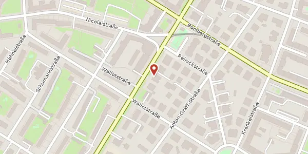 Karte der Umgebung von Fetscherstraße 24, 01307 Dresden