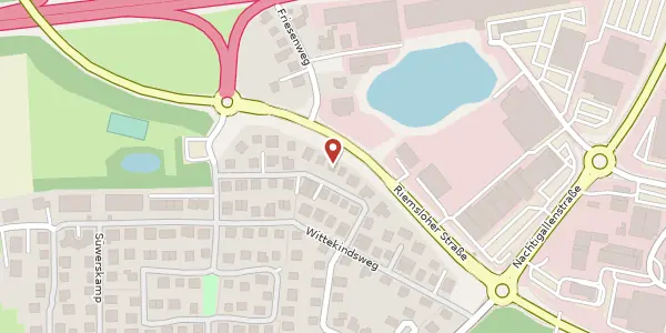 Karte der Umgebung von Ullersdorfer Str. 18, 49324 Melle