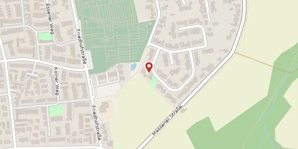 Karte der Umgebung von Kiefernweg 16, 59439 Holzwickede