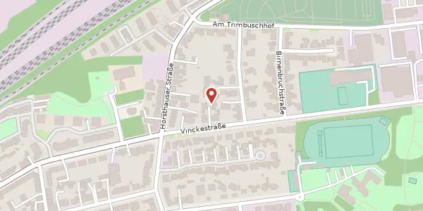 Karte der Umgebung von Vinckestr. 101 d, 44623 Herne