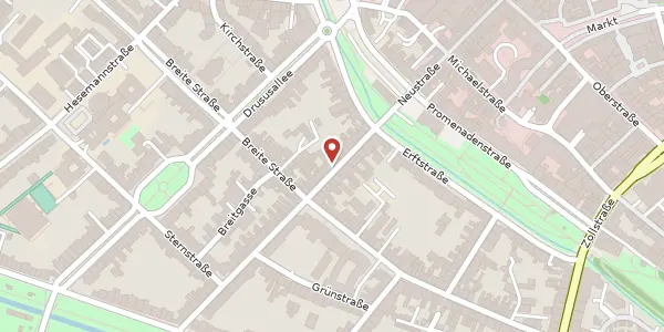 Karte der Umgebung von Kanalstr. 21, 41460 Neuss