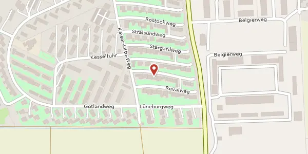 Karte der Umgebung von Elbingweg 4, 59494 Soest