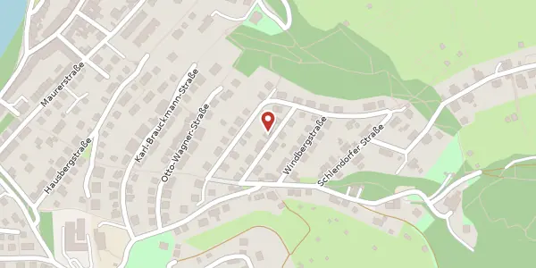 Karte der Umgebung von Kirchbergstraße 9, 07749 Jena