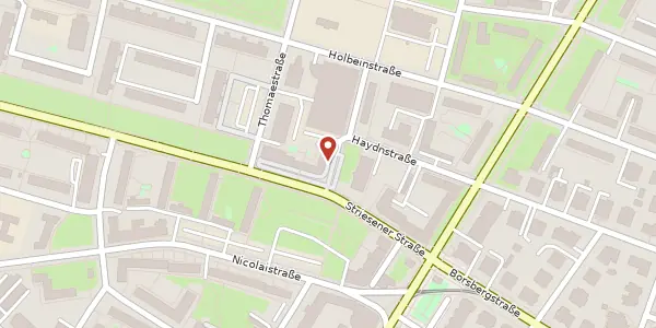 Karte der Umgebung von Reißigerstraße 33, 01307 Dresden