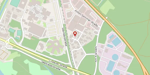 Karte der Umgebung von Lindauer Straße 51, 88046 Friedrichshafen