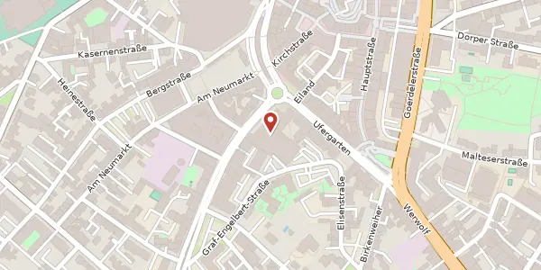 Karte der Umgebung von Kölner Str. 68-72, 42651 Solingen