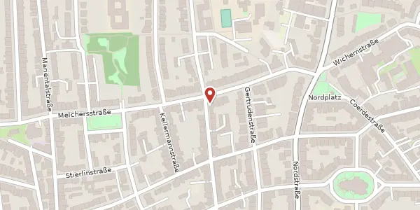 Karte der Umgebung von Finkenstr. 52, 48147 Münster