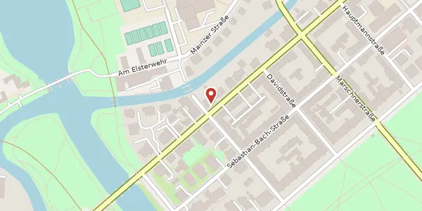 Karte der Umgebung von Käthe-Kollwitz-Straße 70, 04109 Leipzig