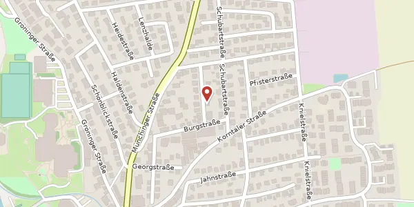 Karte der Umgebung von Reuchlinstraße 4, 71254 Ditzingen