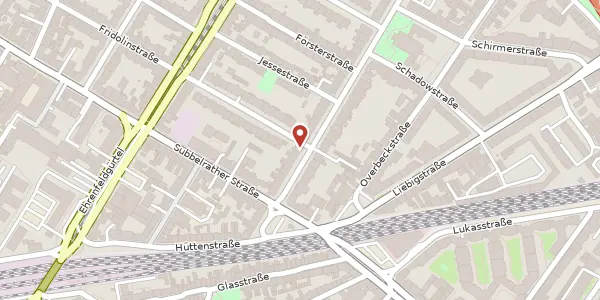 Karte der Umgebung von Ottostr. 29, 50823 Köln