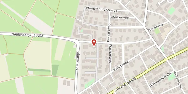 Karte der Umgebung von Ländchesweg 15, 65719 Hofheim