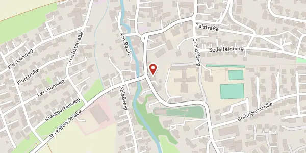 Karte der Umgebung von Pfarrer-Bezler-Str. 7 d, 86316 Friedberg
