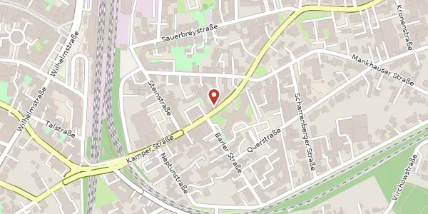 Karte der Umgebung von Kamper Str. 28, 42699 Solingen