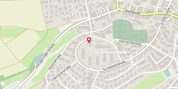 Karte der Umgebung von Seestraße 27, 71101 Schönaich