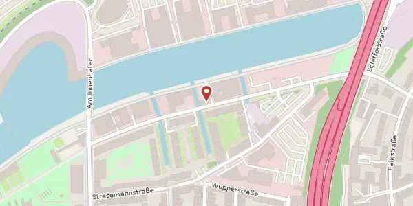 Karte der Umgebung von Philosophenweg 31-33, 47051 Duisburg