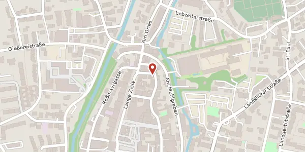 Karte der Umgebung von Pfendtnergasse 2, 85435 Erding