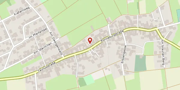 Karte der Umgebung von Ronneburgstr. 4, 63694 Limeshain