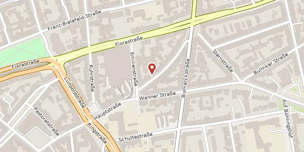 Karte der Umgebung von Hauptstr. 67, 45879 Gelsenkirchen