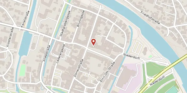 Karte der Umgebung von Ludwigsplatz 1 a, 93309 Kelheim