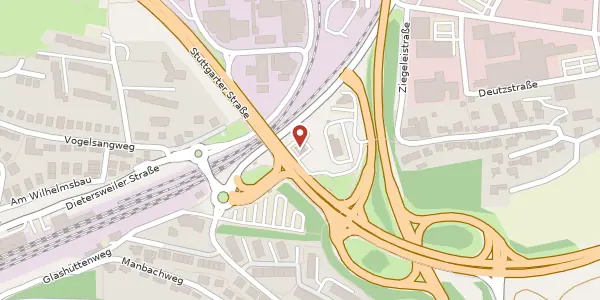 Karte der Umgebung von Stuttgarter Straßer 189, 72250 Freudenstadt