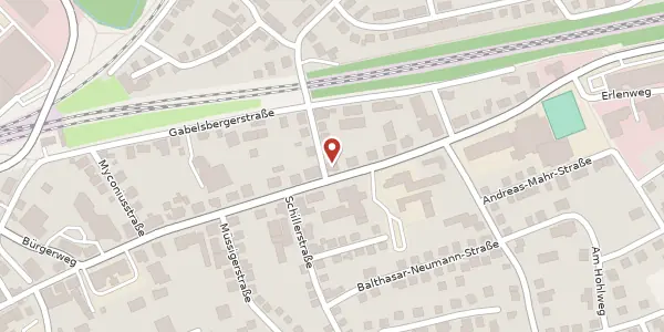 Karte der Umgebung von Kronacher Str. 29, 96215 Lichtenfels