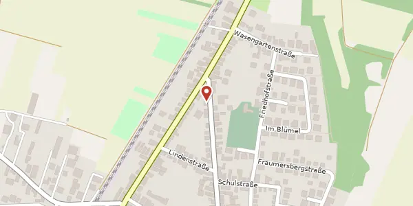 Karte der Umgebung von Berghäuser Straße 2, 67354 Römerberg