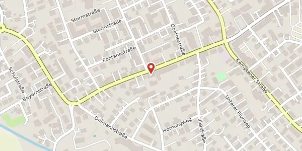 Karte der Umgebung von Hauptstr. 61, 89250 Senden