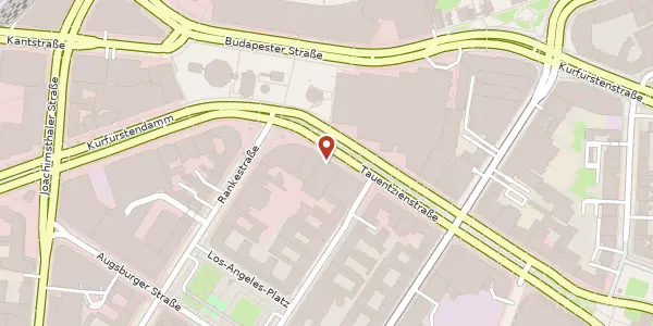 Karte der Umgebung von Tauentzienstraße 14, 10789 Berlin
