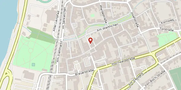 Karte der Umgebung von Poststraße 25, 66663 Merzig